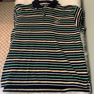 Ashworth Vintage US Open Polo. Men’s XL. Green/Blue/Gold/White
